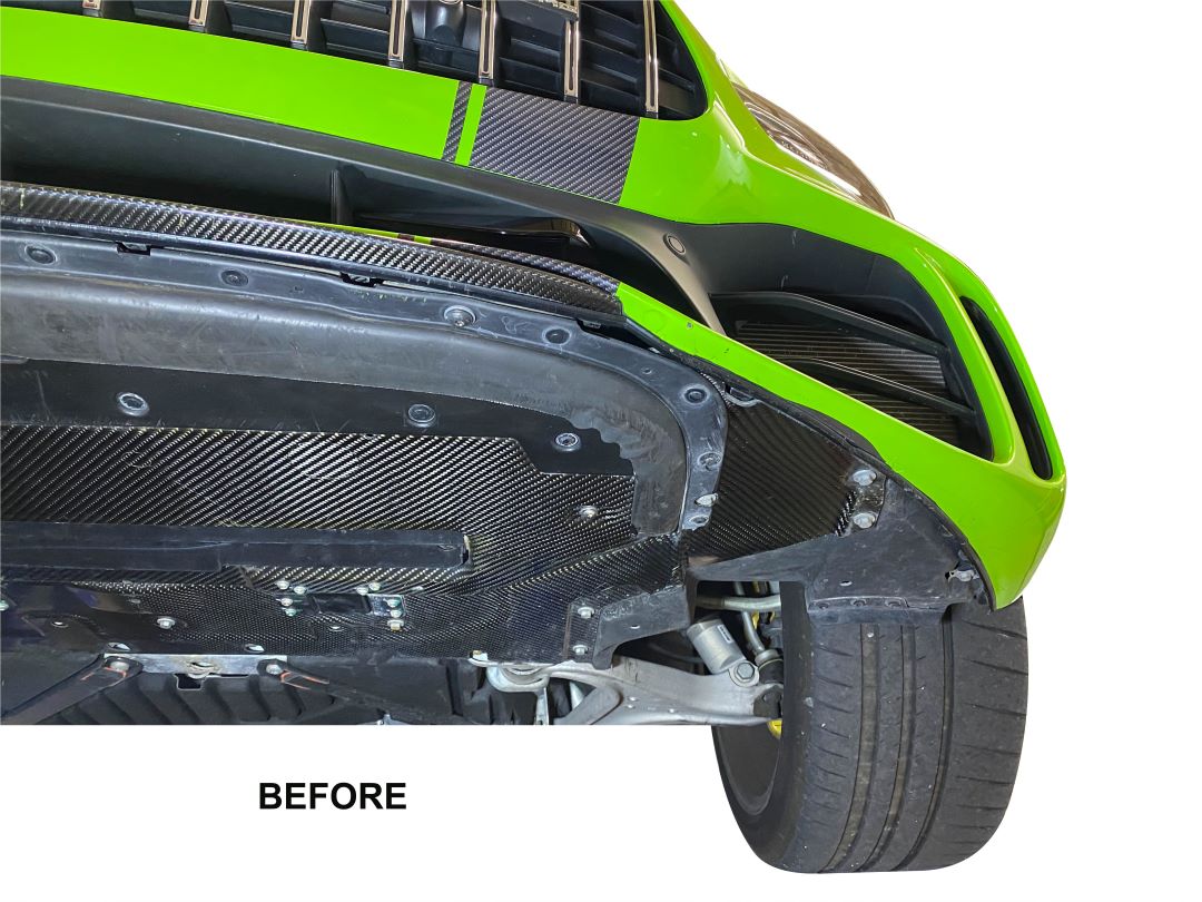 Mercedes AMG GT-R - Skid Plates (Standard Bumper) - Image 6